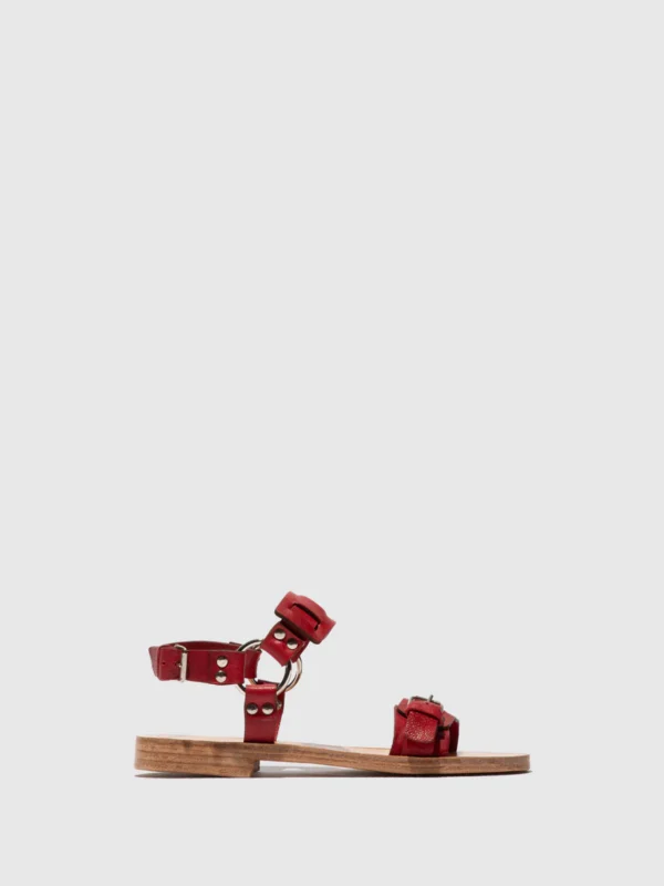 Buckle Sandals MIRY467FLY CHERRY