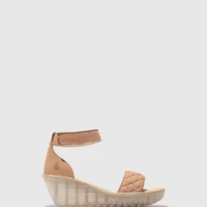 Ankle Strap Sandals YARU471FLY NUDE PINK/NUDE PINK
