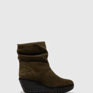 Zip Up Ankle Boots YAXO594FLY ASPEN