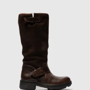Zip Up Boots NOCH140FLY DK.BROWN/EXPRESSO