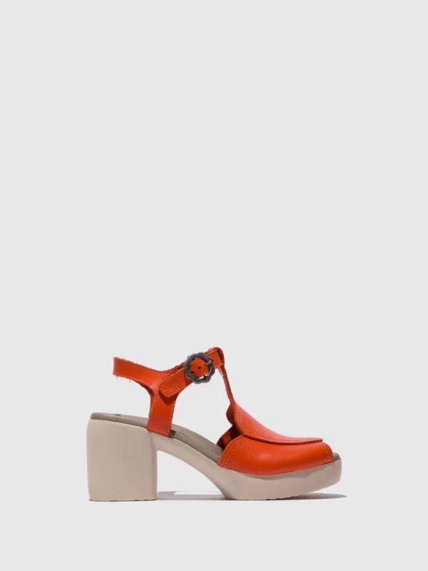 T-Strap Sandals FLIG419FLY SCARLET
