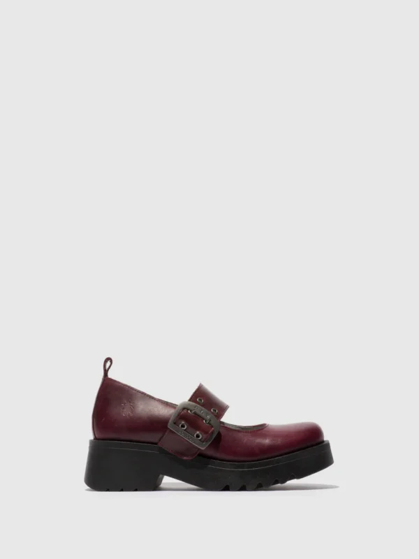 Buckle Shoes MOCH126FLY WINE