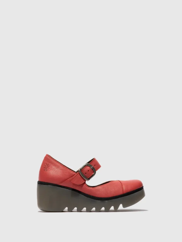 Buckle Shoes BAXE428FLY RASPBERRY