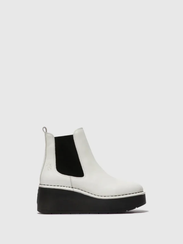 Chelsea Ankle Boots HAMA238FLY WHITE