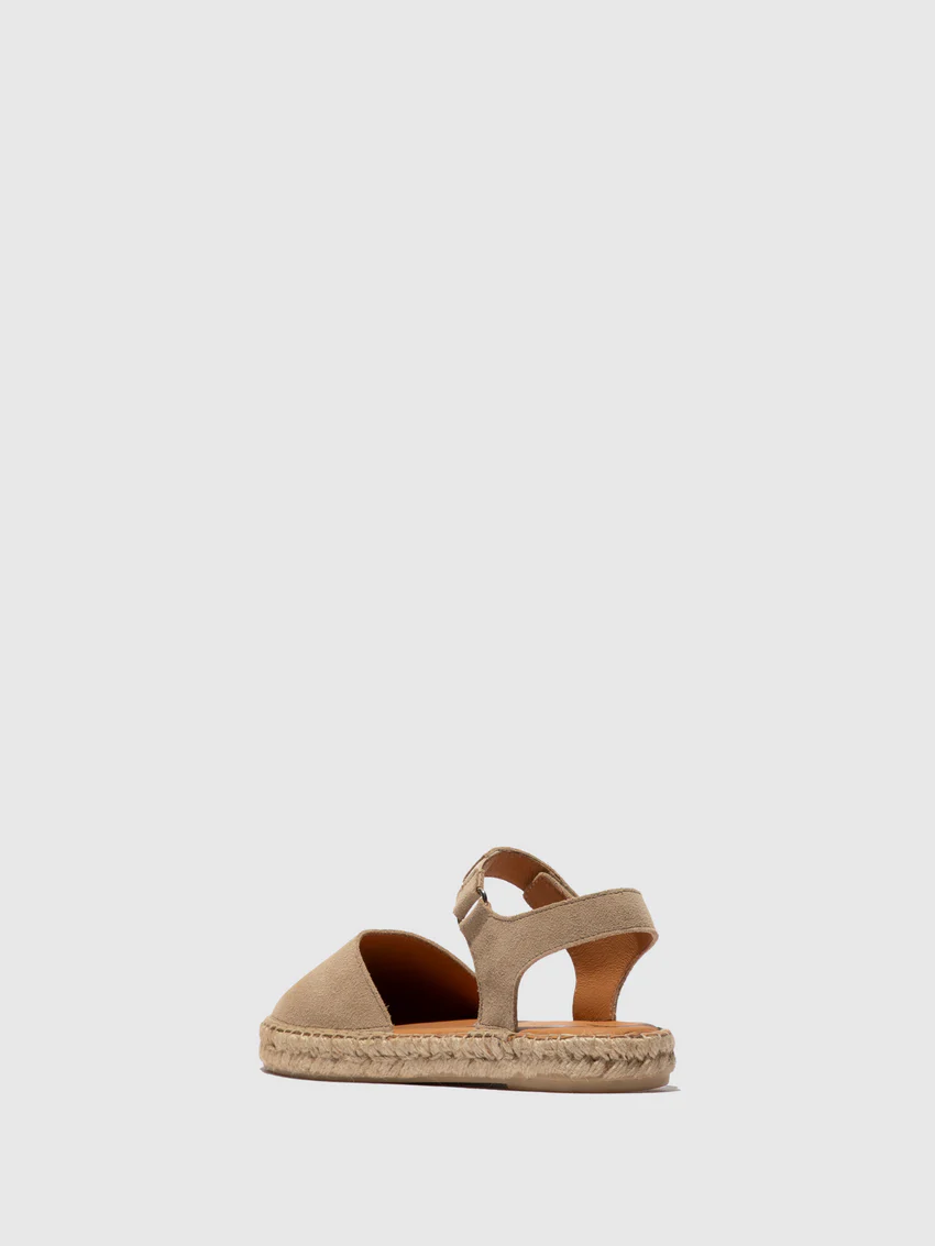 Sling-Back Espadrilles CANY581FLY TAUPE - Image 3
