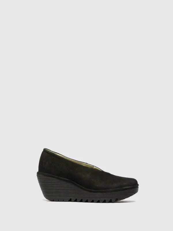 Wedge Shoes YAZ BLACK