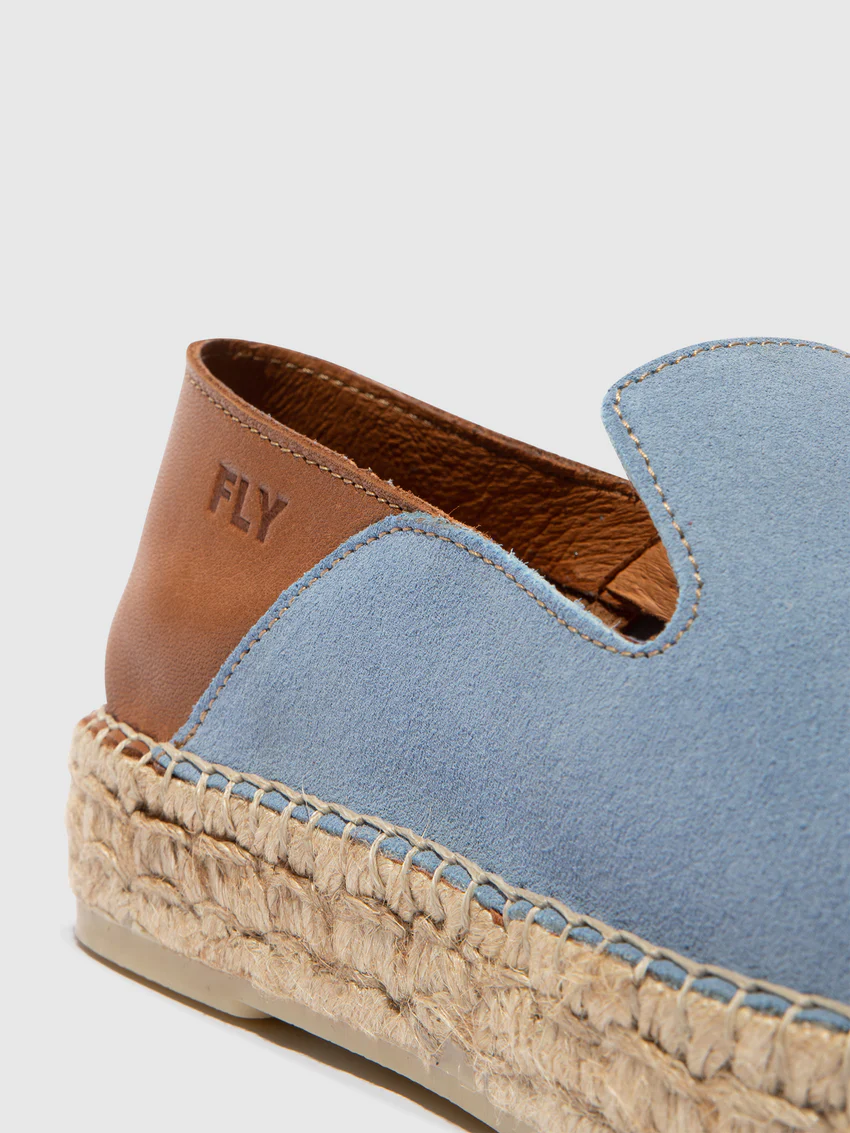 Slip-on Espadrilles PULY522FLY SKY BLUE/TAN - Image 4