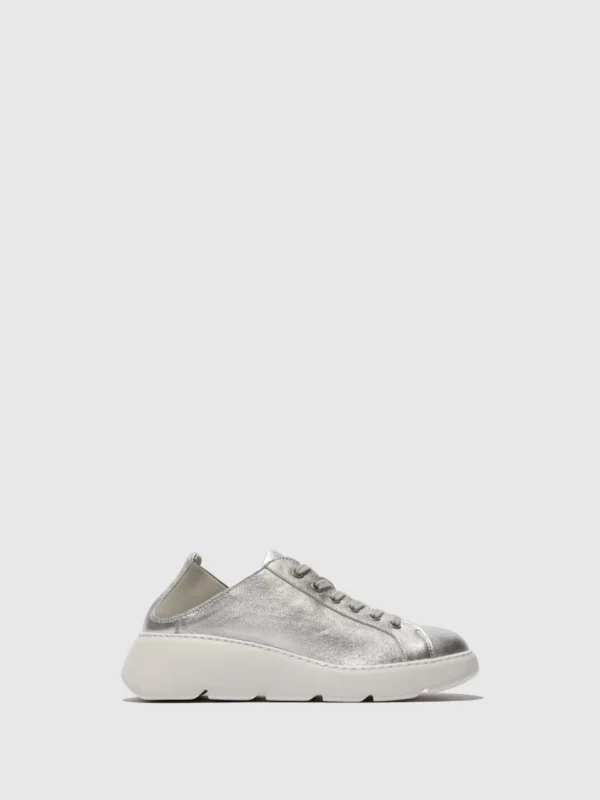 Lace-up Trainers JOOF774FLY SILVER