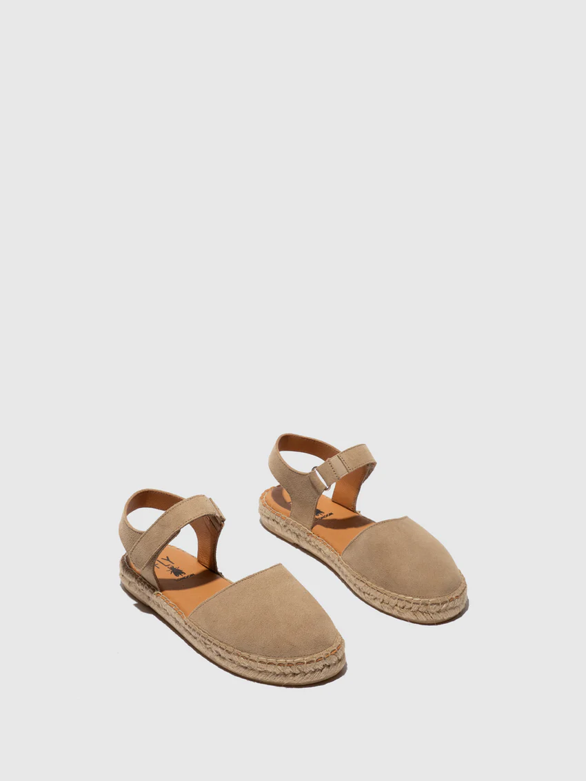 Sling-Back Espadrilles CANY581FLY TAUPE - Image 2