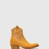 Cowboy Ankle Boots WAMI092FLY YELLOW