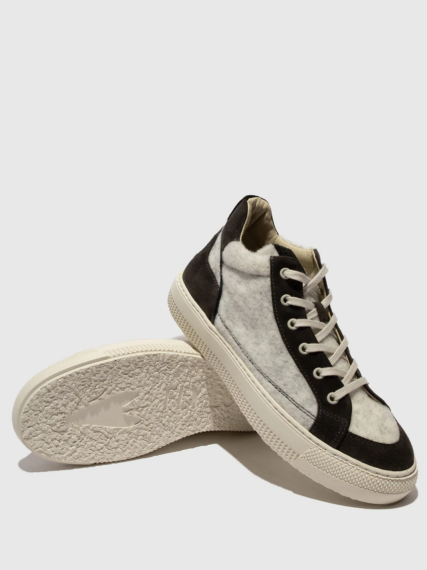 Hi-Top Trainers TELY688FLY OFFWHITE/ANTHRACITE/BLACK - Image 6