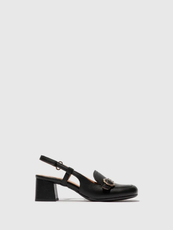 Sling-Back Sandals PEMY456FLY BLACK