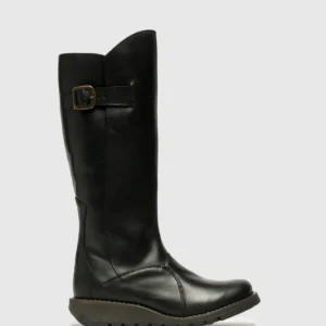 Zip Up Boots MOL 2 BLACK