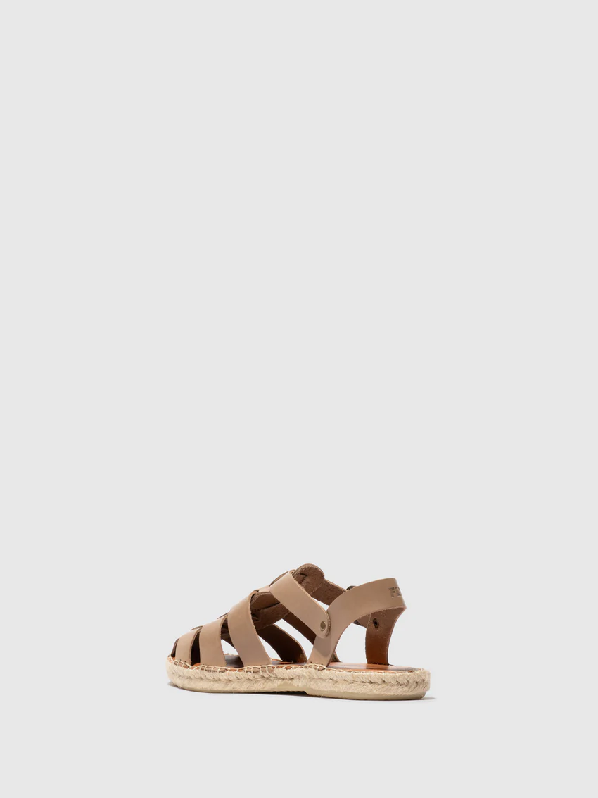 Sling-Back Espadrilles SUCH527FLY TAN - Image 3